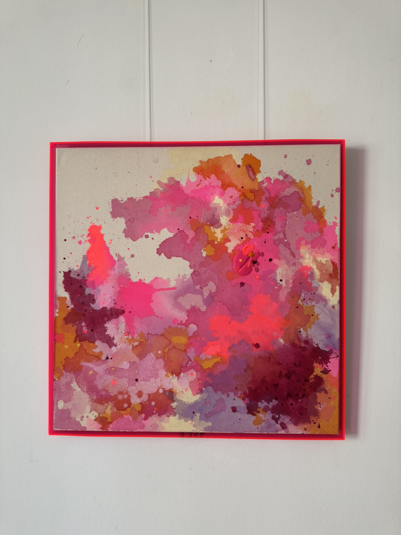 Akkorde - Gleichzeitigkeit, 2026, Acryl auf roher Baumwollleinwand, Ansicht 7
